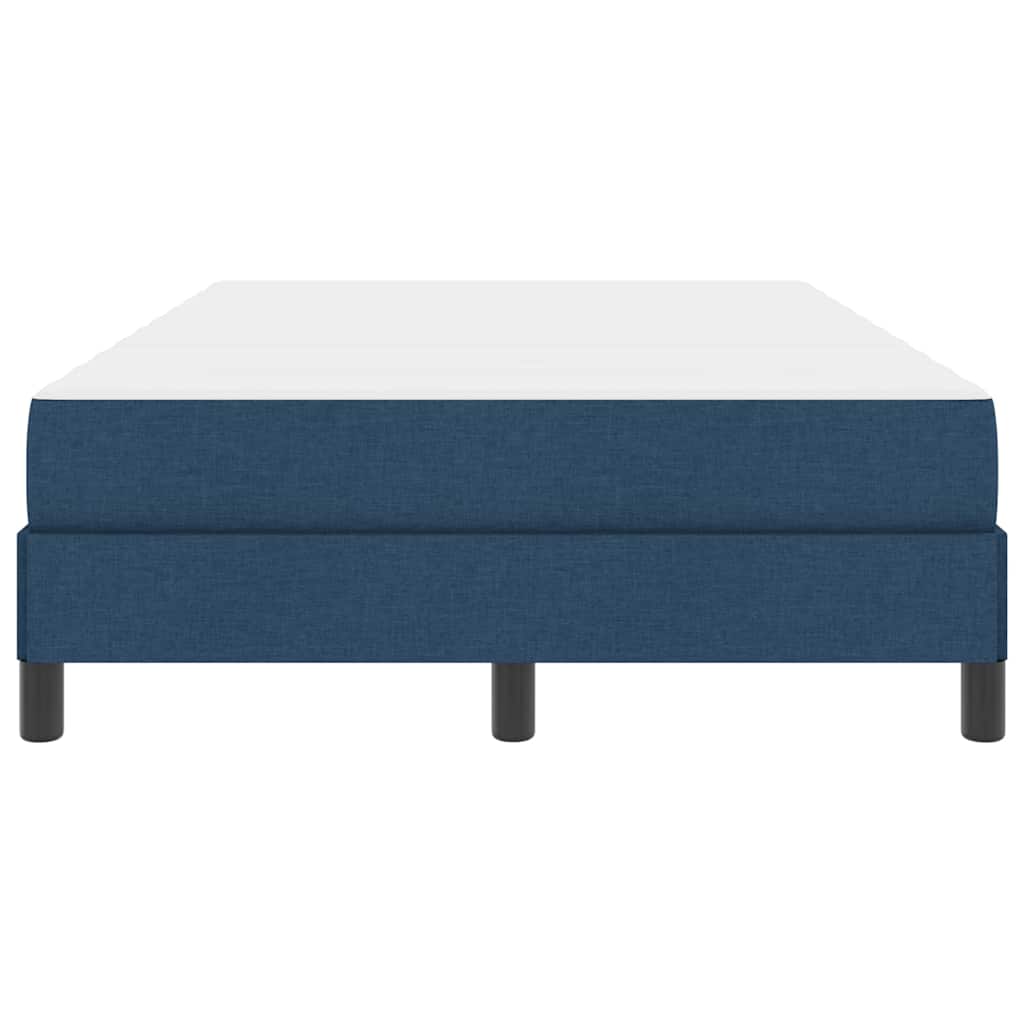 Boxspringbed met matras Blauw 120 x 200 cm Stof is nu te koop bij PeponiXL, paradijselijk wonen!