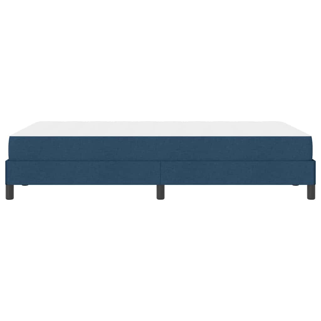 Boxspringbed met matras Blauw 120 x 200 cm Stof is nu te koop bij PeponiXL, paradijselijk wonen!