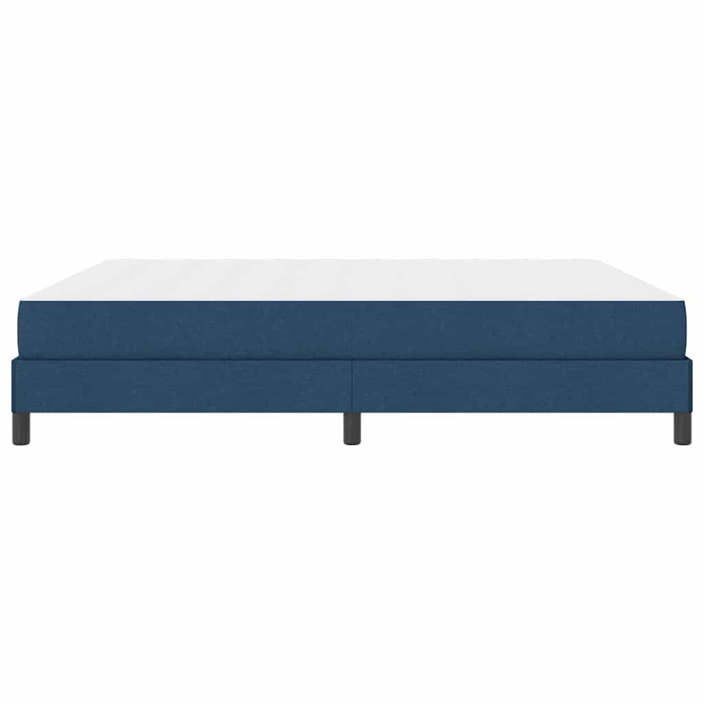 Boxspringbed met matras Blauw 180 x 200 cm Stof is nu te koop bij PeponiXL, paradijselijk wonen!
