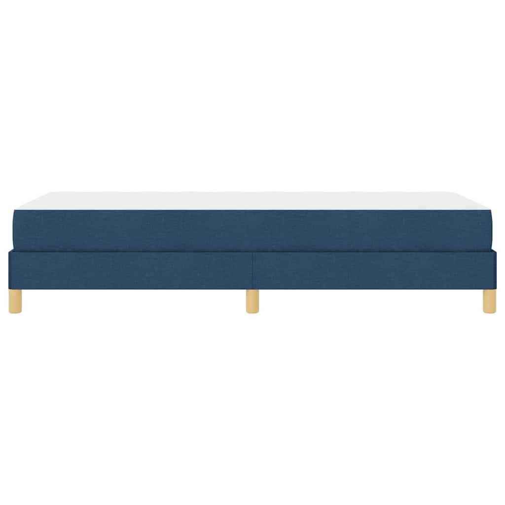 Boxspringbed met matras Blauw 80 x 200 cm Stof is nu te koop bij PeponiXL, paradijselijk wonen!