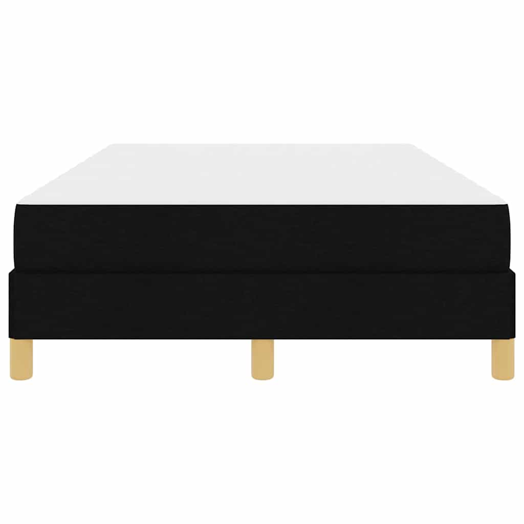 Boxspringbed met matras Zwart 120 x 190 cm Stof is nu te koop bij PeponiXL, paradijselijk wonen!