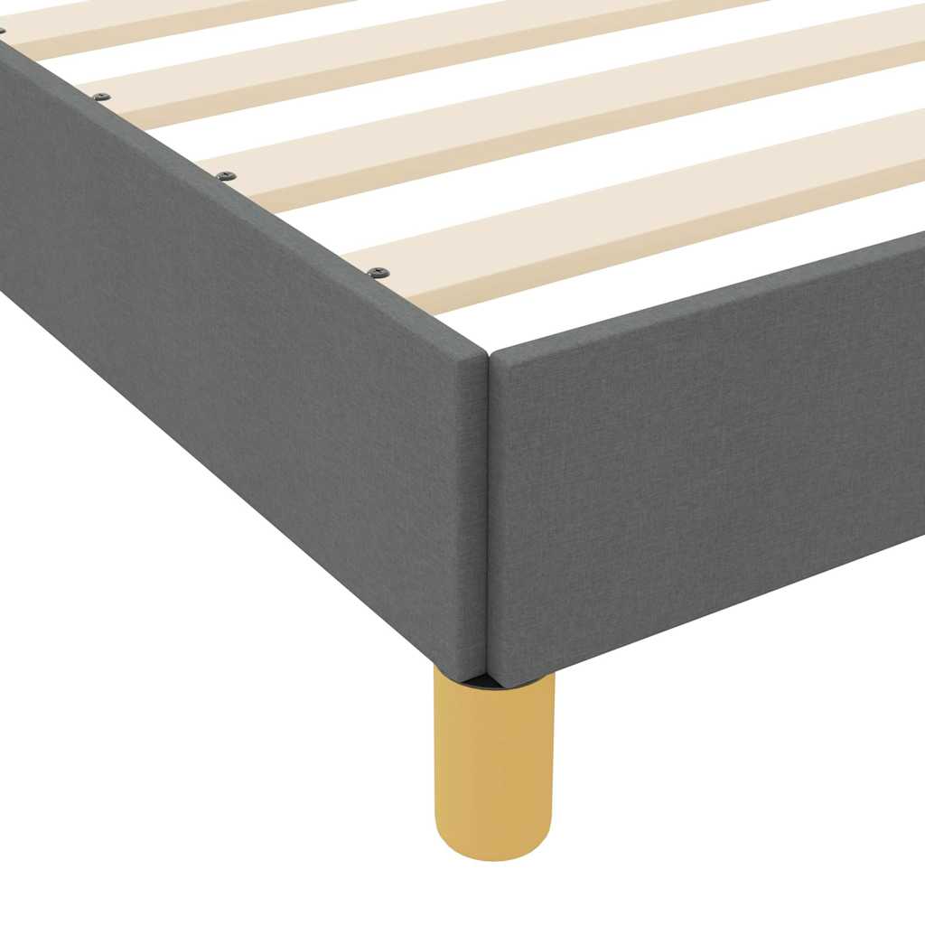 Boxspringbed met matras Donkergrijs 180 x 200 cm Stof is nu te koop bij PeponiXL, paradijselijk wonen!