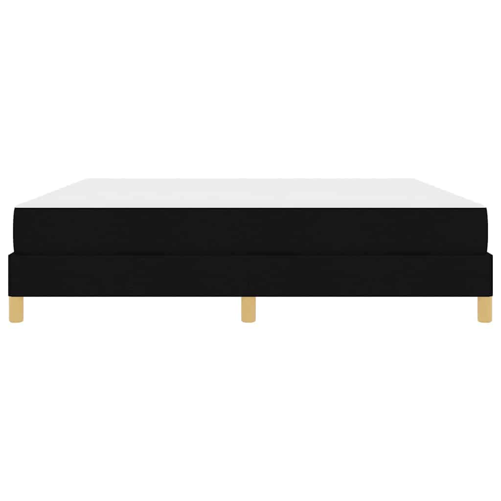 Boxspringbed met matras Zwart 180 x 200 cm Stof is nu te koop bij PeponiXL, paradijselijk wonen!