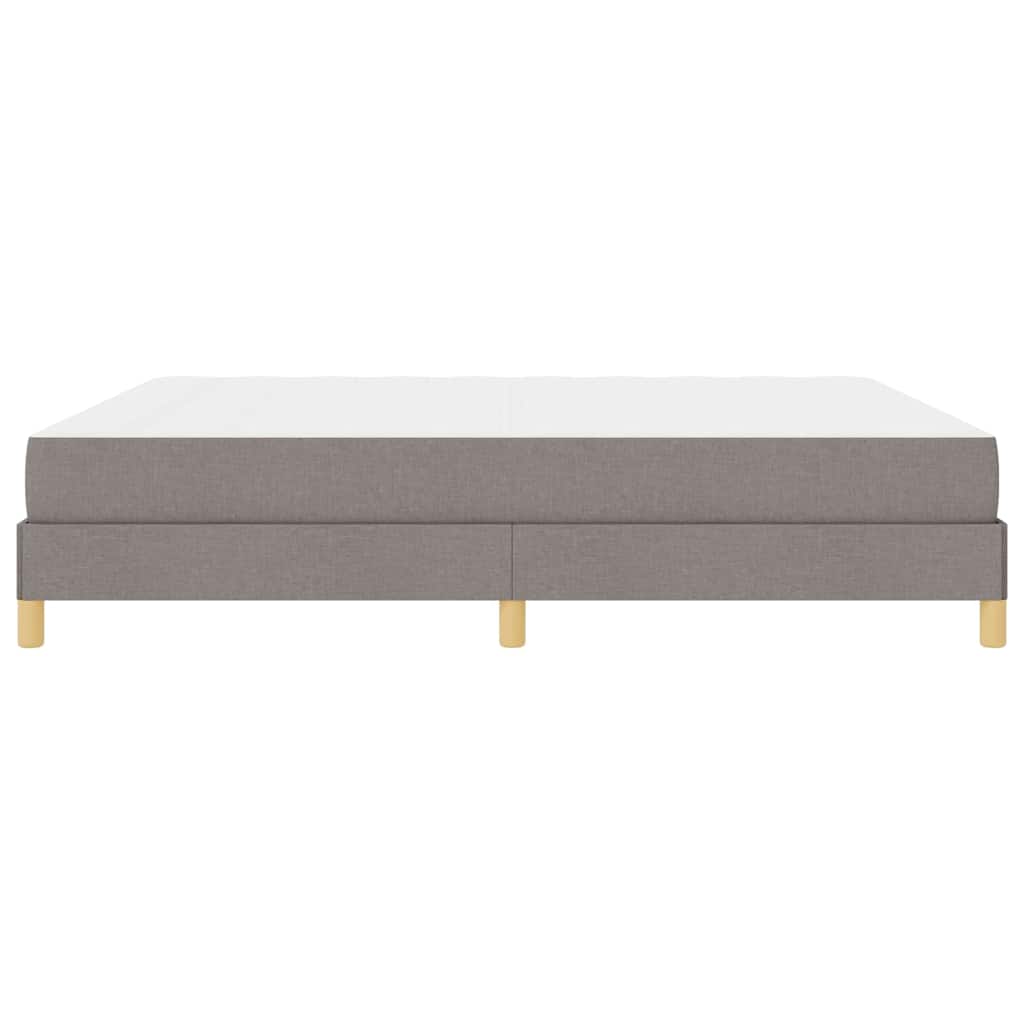 Boxspringbed met matras Taupe 180 x 200 cm Stof is nu te koop bij PeponiXL, paradijselijk wonen!