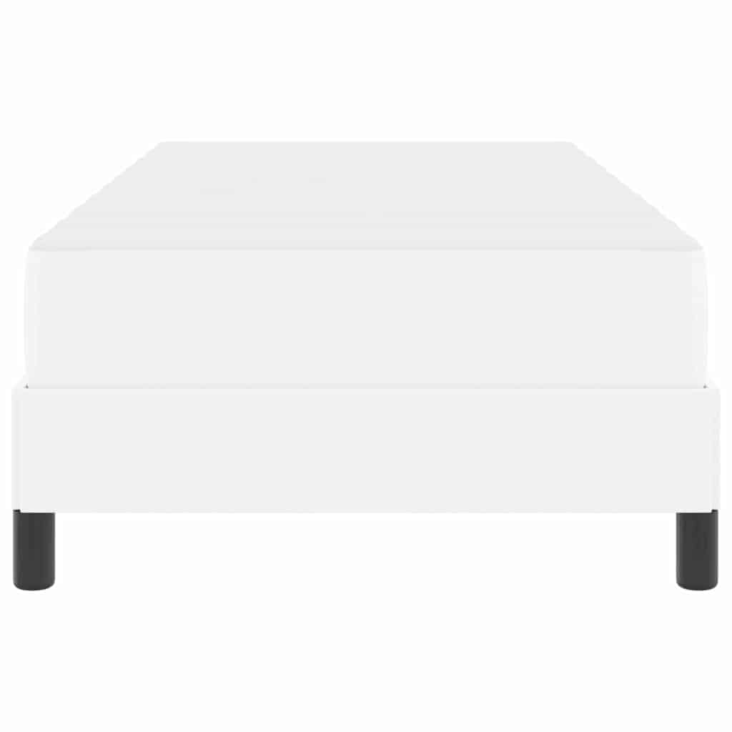 Bedframe met matras Puur Wit 80 x 200 cm Stof is nu te koop bij PeponiXL, paradijselijk wonen!