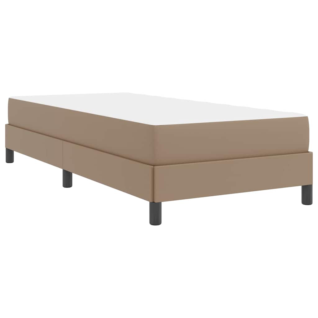 Bedframe met matras Cappuccino 90 x 200 cm Stof is nu te koop bij PeponiXL, paradijselijk wonen!