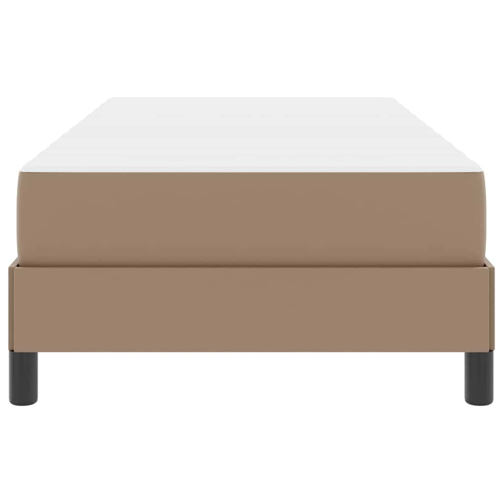 Bedframe met matras Cappuccino 90 x 200 cm Stof is nu te koop bij PeponiXL, paradijselijk wonen!