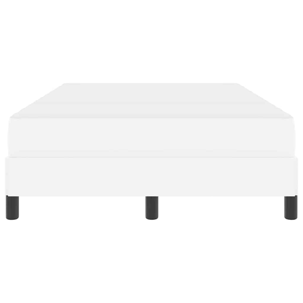 Bedframe met matras Puur Wit 120 x 190 cm Stof is nu te koop bij PeponiXL, paradijselijk wonen!