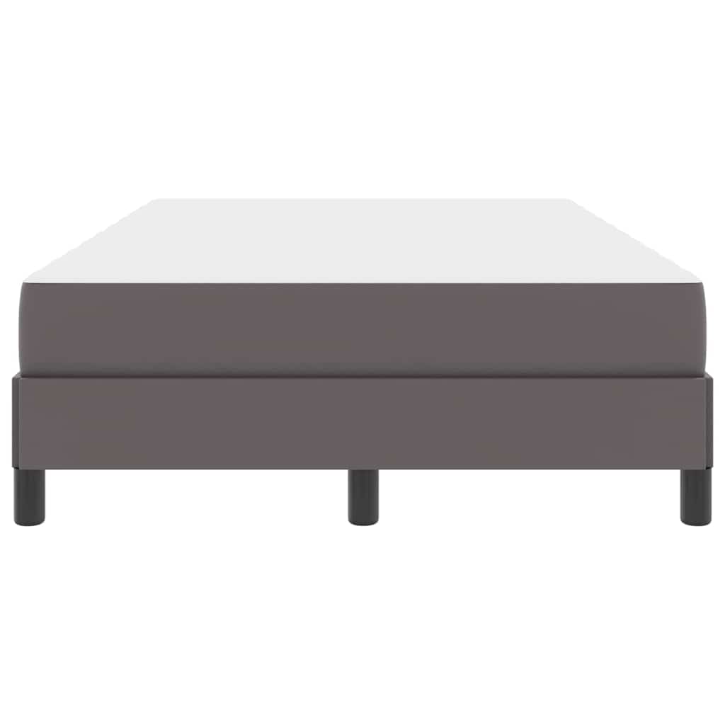 Bedframe met matras Grijs 120 x 200 cm Stof is nu te koop bij PeponiXL, paradijselijk wonen!