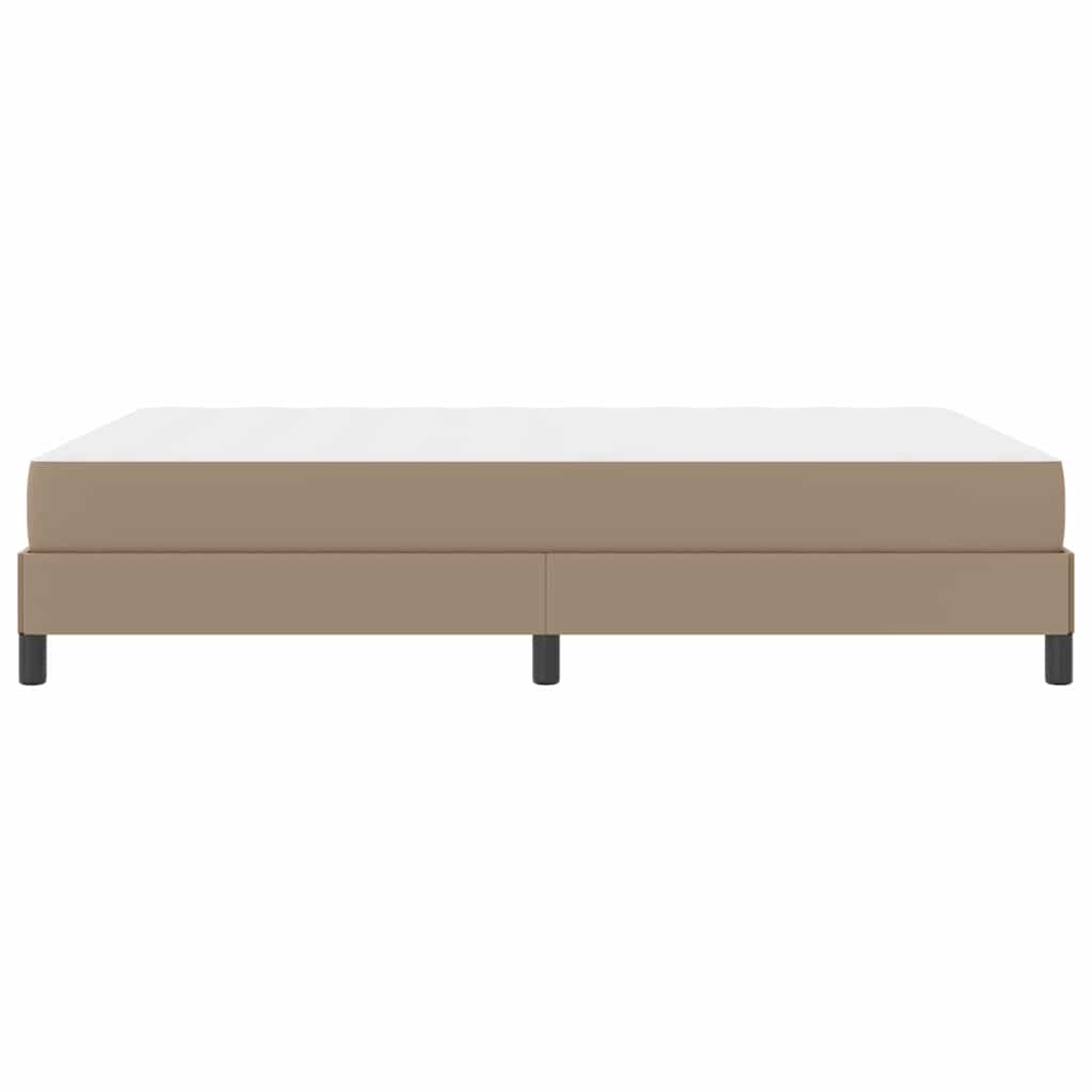 Bedframe met matras Cappuccino 160 x 200 cm Stof is nu te koop bij PeponiXL, paradijselijk wonen!