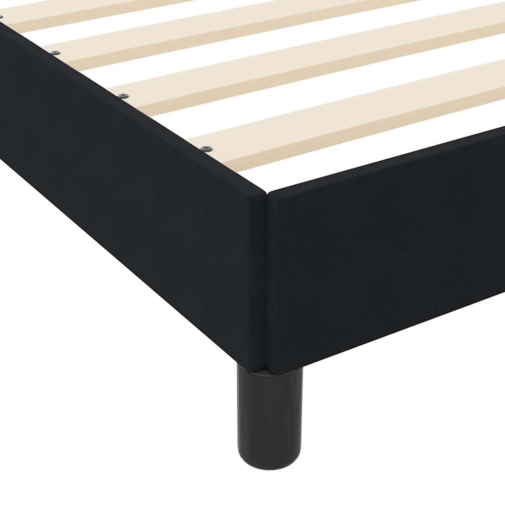 Boxspringbed met matras Zwart 180 x 200 cm Stof is nu te koop bij PeponiXL, paradijselijk wonen!