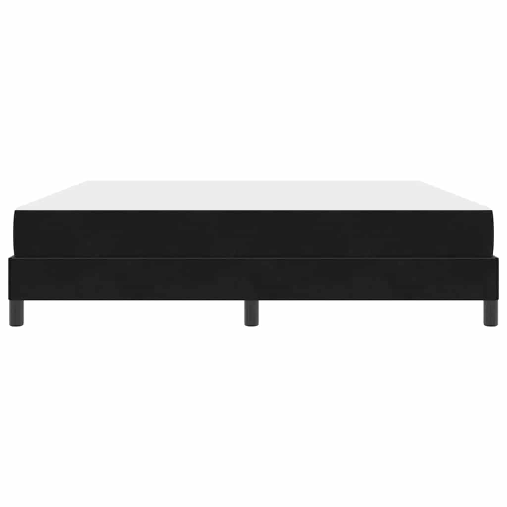 Boxspringbed met matras Zwart 180 x 200 cm Stof is nu te koop bij PeponiXL, paradijselijk wonen!