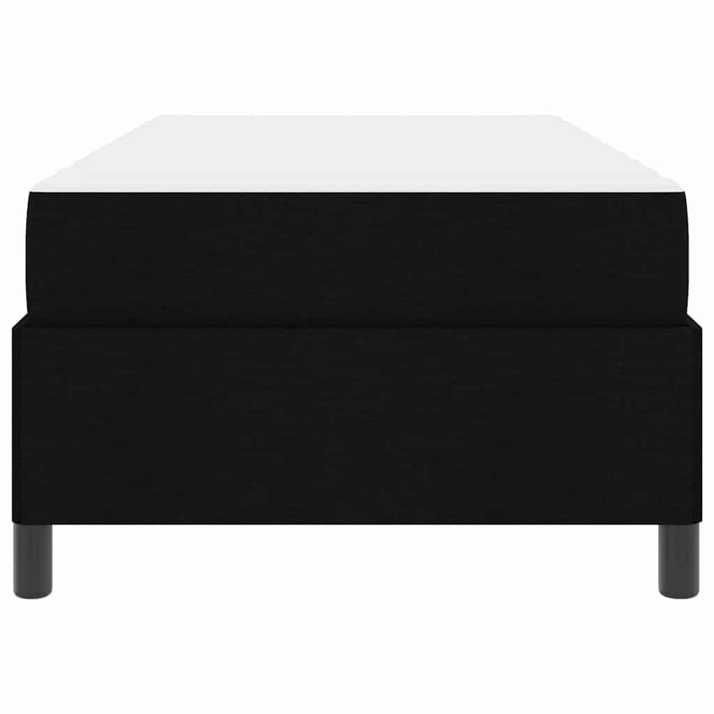 Boxspringbed Zwart 80 x 200 cm Stof is nu te koop bij PeponiXL, paradijselijk wonen!