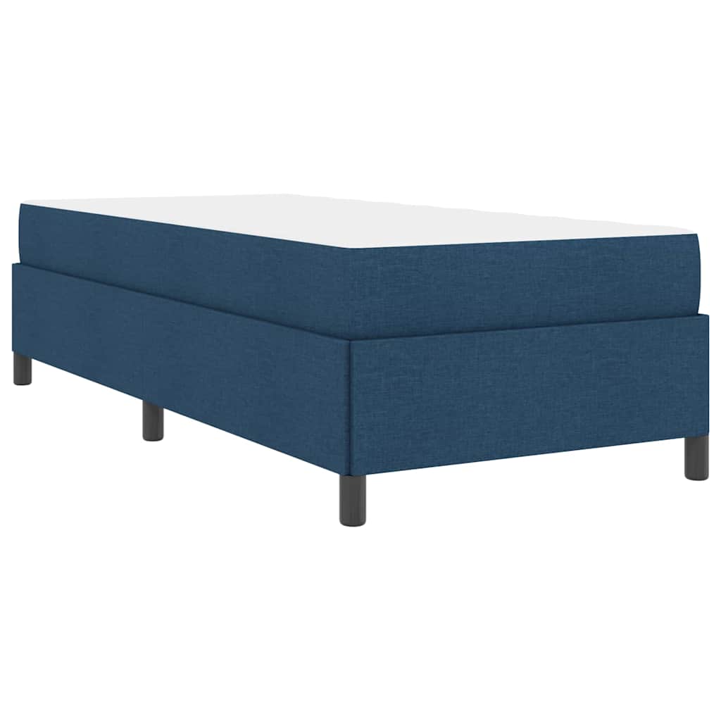 Boxspringbed Blauw 80 x 200 cm Stof is nu te koop bij PeponiXL, paradijselijk wonen!