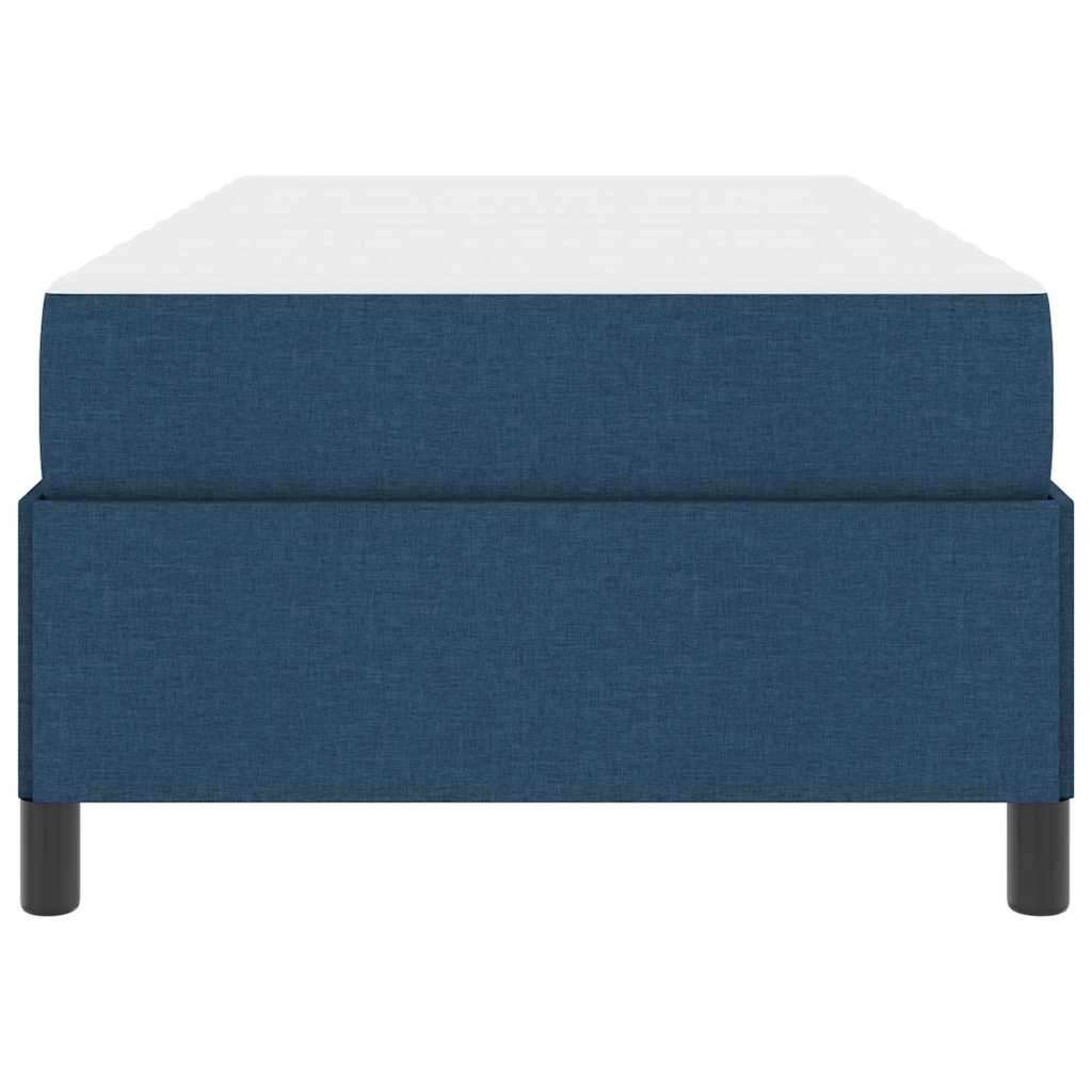 Boxspringbed Blauw 90 x 200 cm Stof is nu te koop bij PeponiXL, paradijselijk wonen!