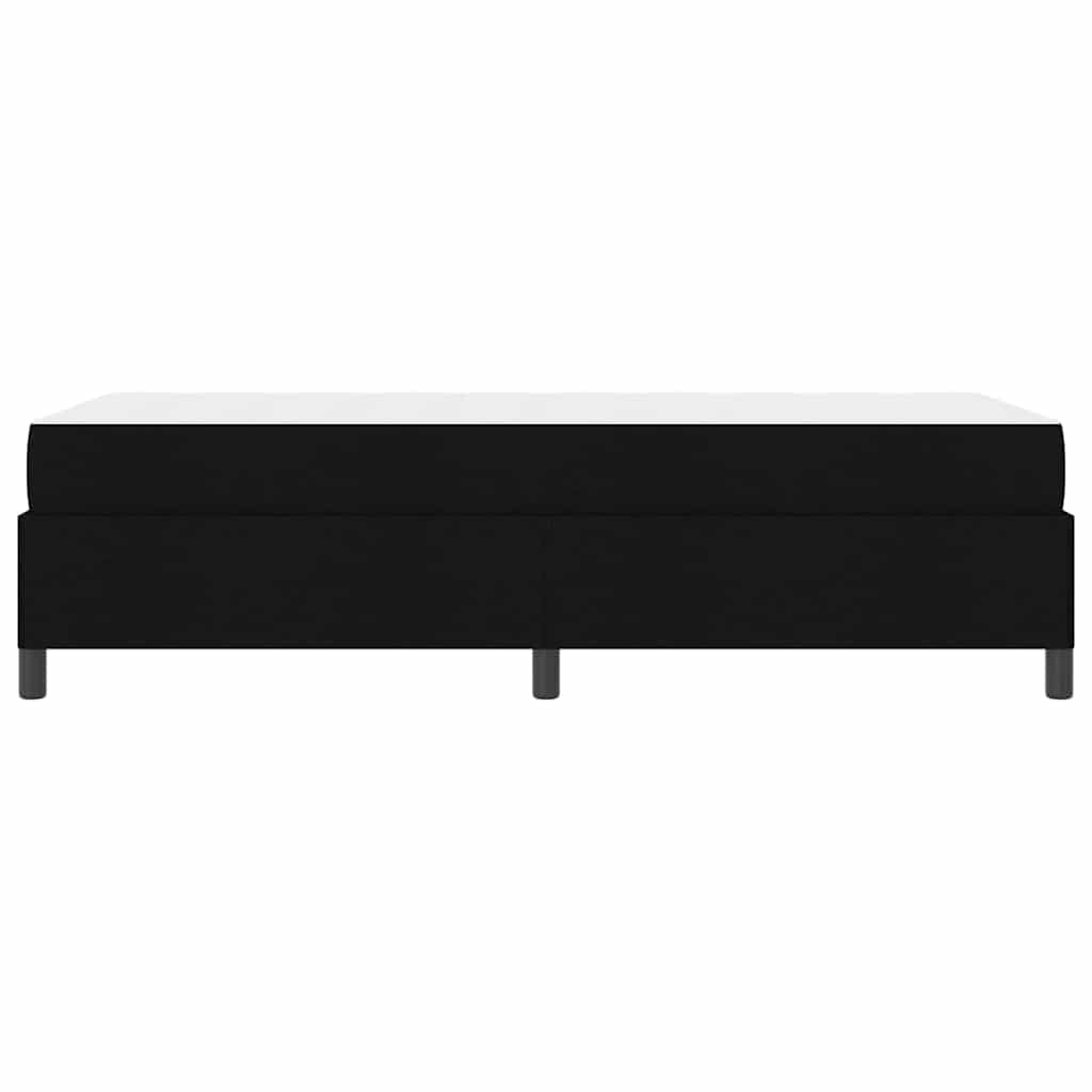 Boxspringbed Zwart 100 x 200 cm Stof is nu te koop bij PeponiXL, paradijselijk wonen!