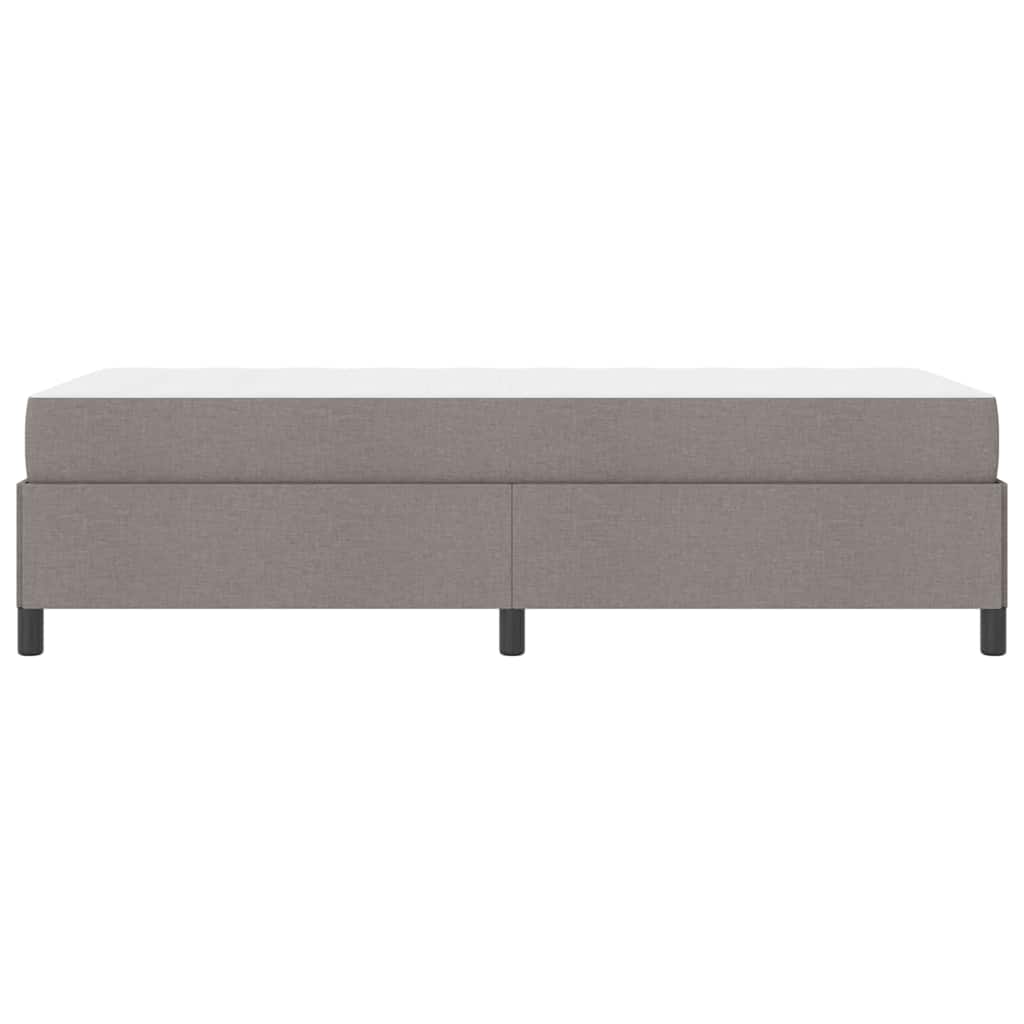 Boxspringbed Taupe 100 x 200 cm Stof is nu te koop bij PeponiXL, paradijselijk wonen!