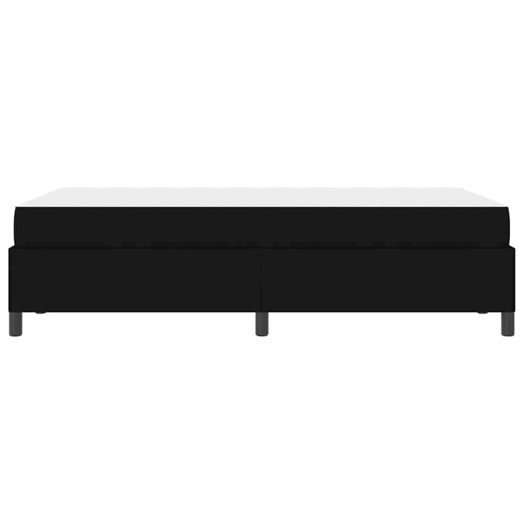 Boxspringbed Zwart 120 x 190 cm Stof is nu te koop bij PeponiXL, paradijselijk wonen!