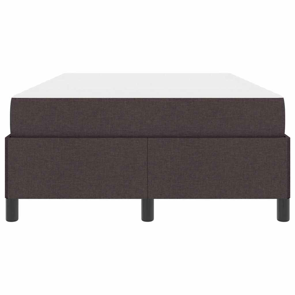 Boxspringbed Donkerbruin 120 x 190 cm Stof is nu te koop bij PeponiXL, paradijselijk wonen!