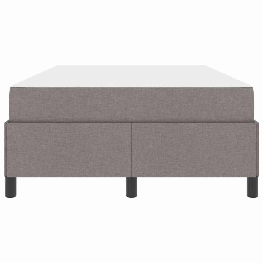 Boxspringbed Taupe 120 x 200 cm Stof is nu te koop bij PeponiXL, paradijselijk wonen!