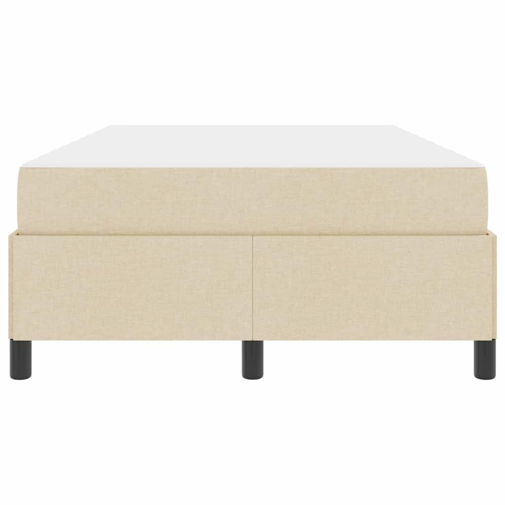 Boxspringbed Crème 120 x 200 cm Stof is nu te koop bij PeponiXL, paradijselijk wonen!