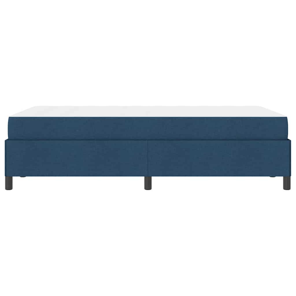 Boxspringbed Blauw 120 x 200 cm Stof is nu te koop bij PeponiXL, paradijselijk wonen!