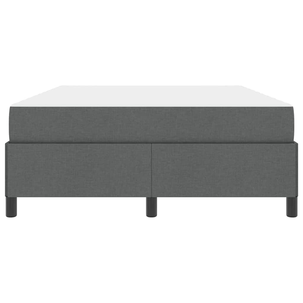 Boxspringbed Donkergrijs 140 x 200 cm Stof is nu te koop bij PeponiXL, paradijselijk wonen!