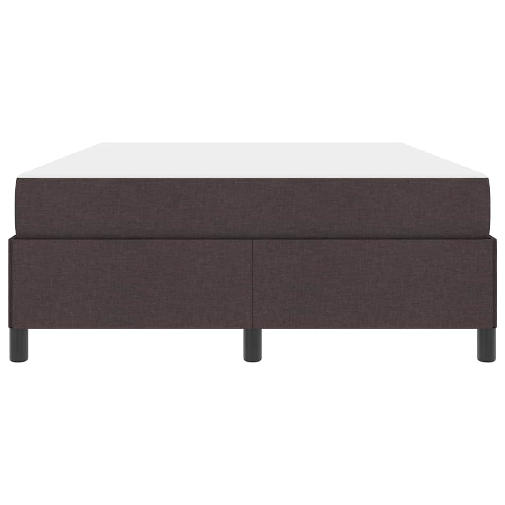 Boxspringbed Donkerbruin 140 x 200 cm Stof is nu te koop bij PeponiXL, paradijselijk wonen!