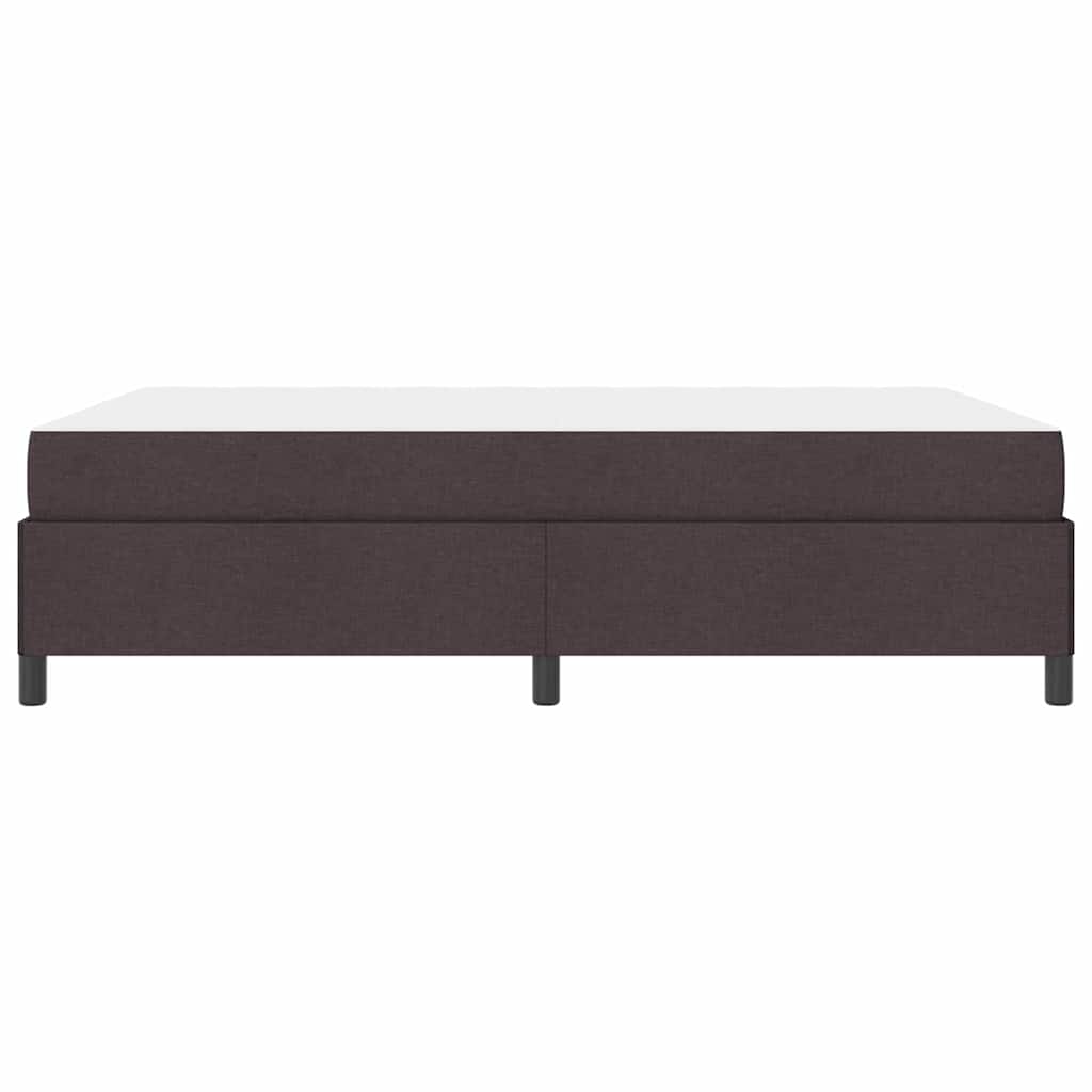 Boxspringbed Donkerbruin 140 x 200 cm Stof is nu te koop bij PeponiXL, paradijselijk wonen!