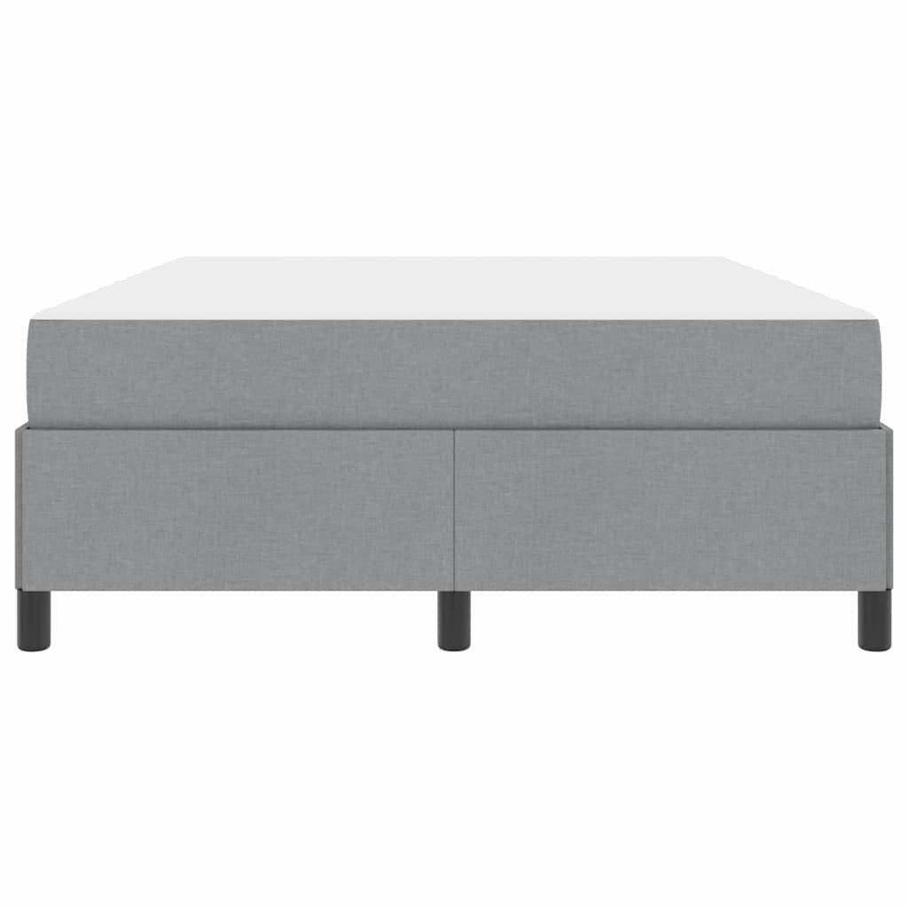 Boxspringbed Lichtgrijs 160 x 200 cm Stof is nu te koop bij PeponiXL, paradijselijk wonen!