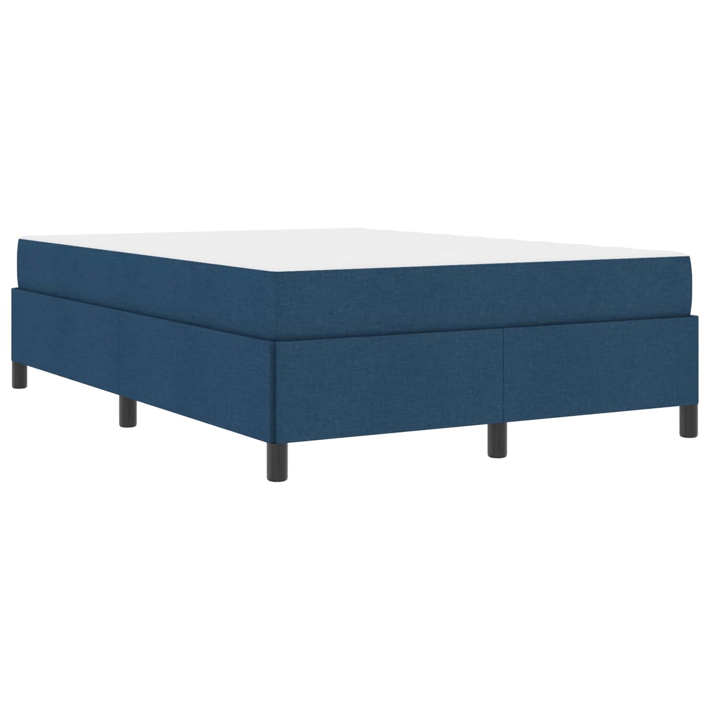 Boxspringbed Blauw 160 x 200 cm Stof is nu te koop bij PeponiXL, paradijselijk wonen!
