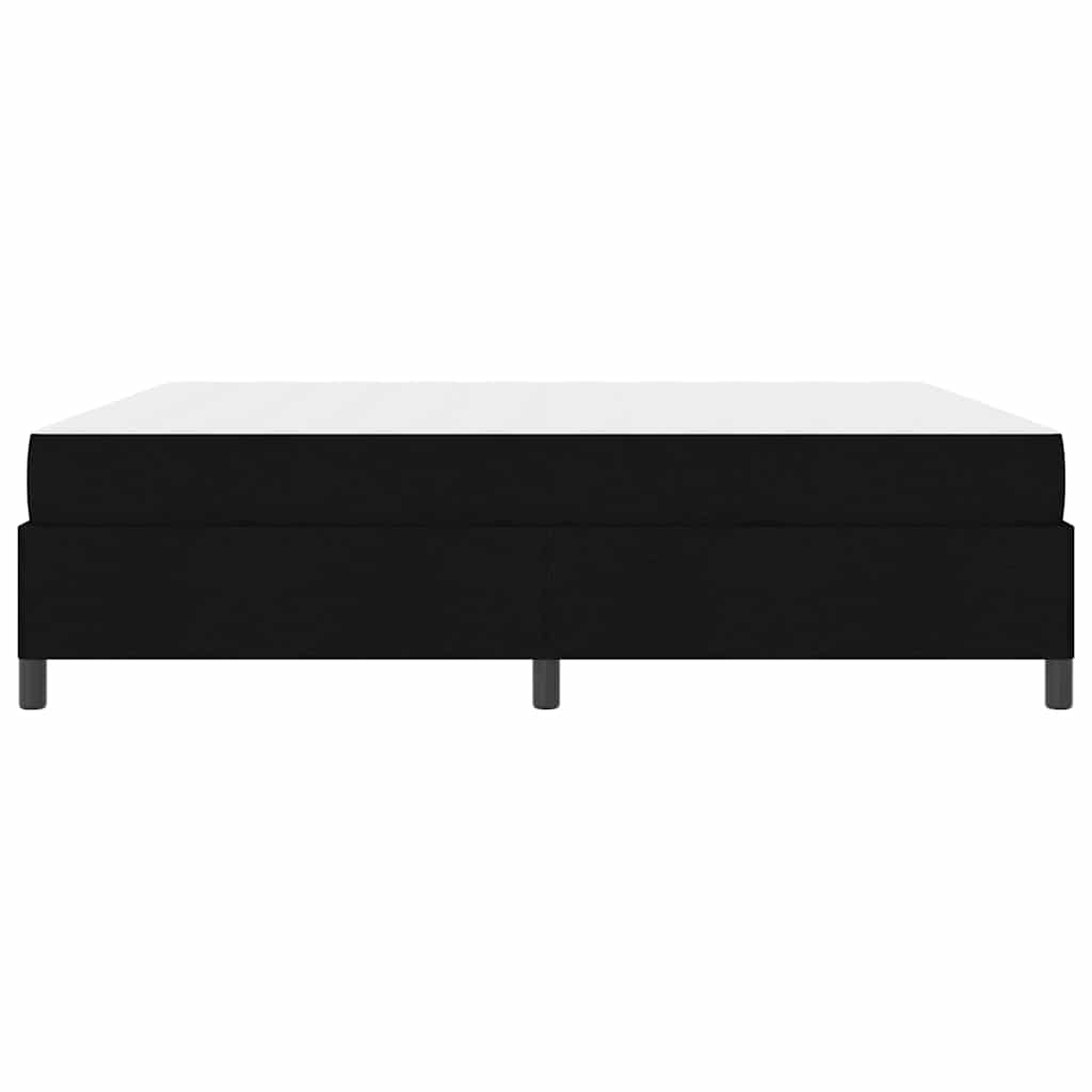 Boxspringbed Zwart 180 x 200 cm Stof is nu te koop bij PeponiXL, paradijselijk wonen!