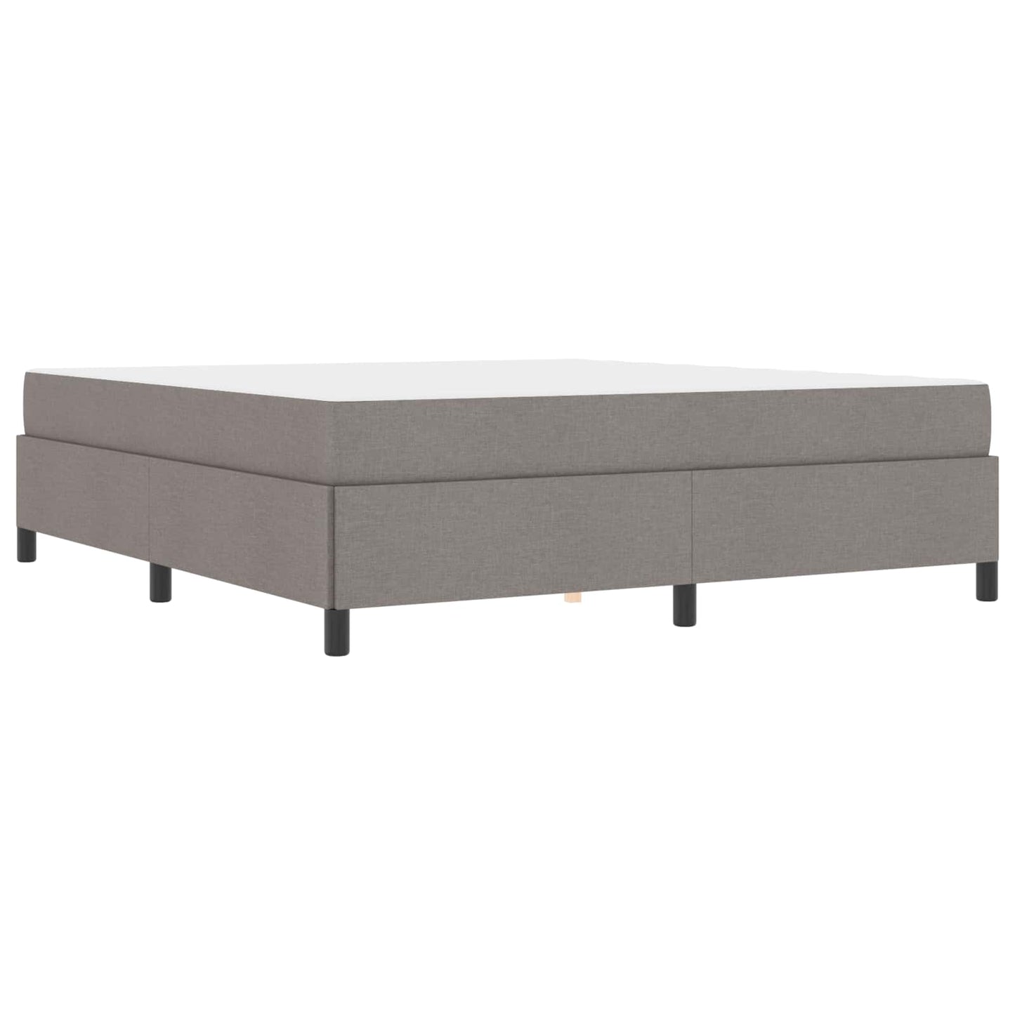 Boxspringbed Taupe 180 x 200 cm Stof is nu te koop bij PeponiXL, paradijselijk wonen!