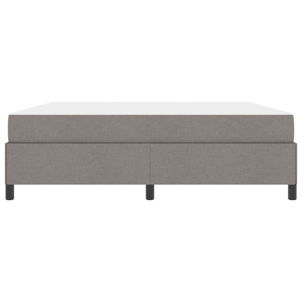 Boxspringbed Taupe 180 x 200 cm Stof is nu te koop bij PeponiXL, paradijselijk wonen!