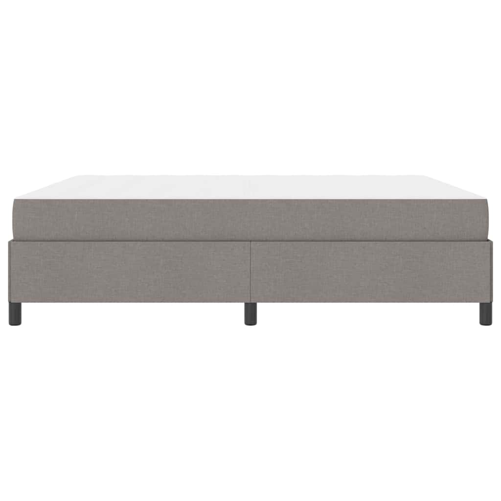 Boxspringbed Taupe 180 x 200 cm Stof is nu te koop bij PeponiXL, paradijselijk wonen!
