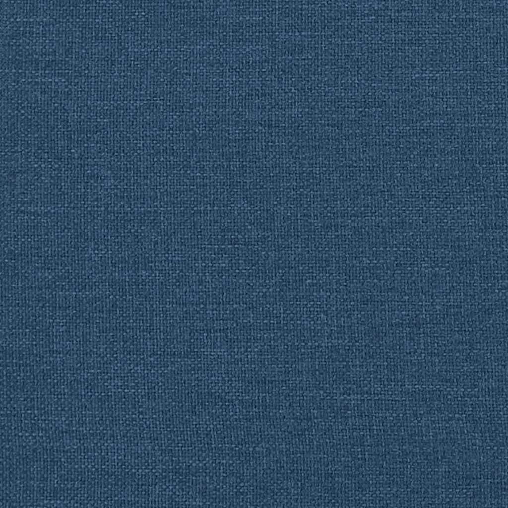Boxspringbed met hoofdeinde Blauw 190 x 90 cm Stof is nu te koop bij PeponiXL, paradijselijk wonen!