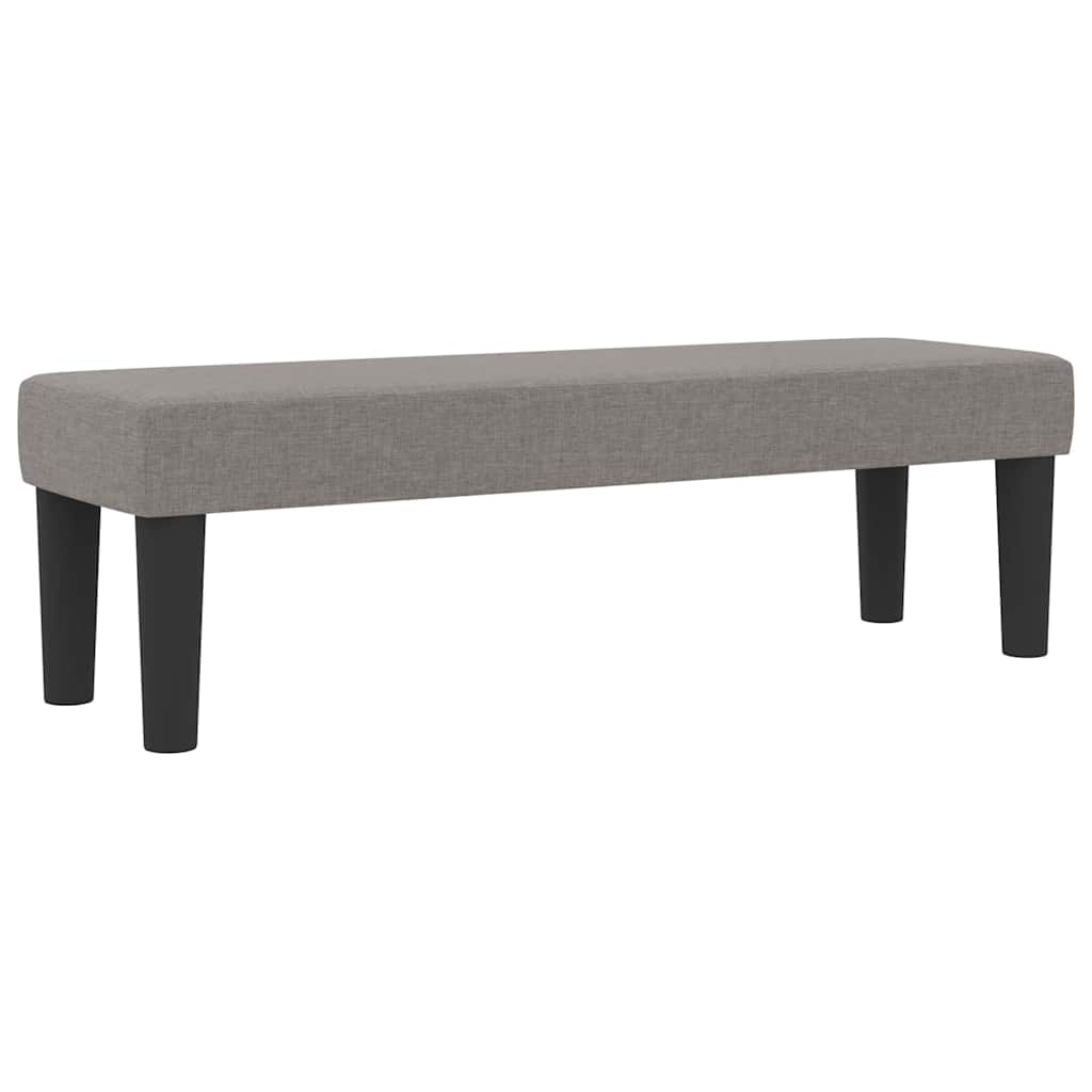 Boxspringbed met hoofdeinde Taupe 140 x 190 cm Stof is nu te koop bij PeponiXL, paradijselijk wonen!