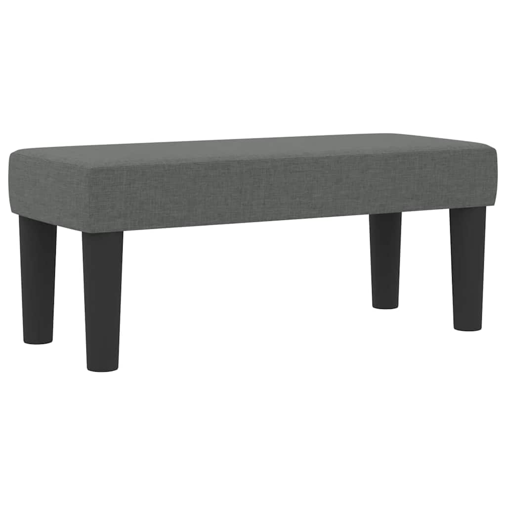 Boxspringbed met hoofdeinde Donkergrijs 80 x 200 cm Stof is nu te koop bij PeponiXL, paradijselijk wonen!