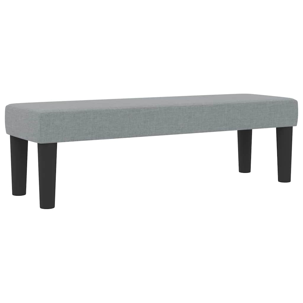 Boxspringbed met matras Lichtgrijs 140 x 190 cm Stof is nu te koop bij PeponiXL, paradijselijk wonen!