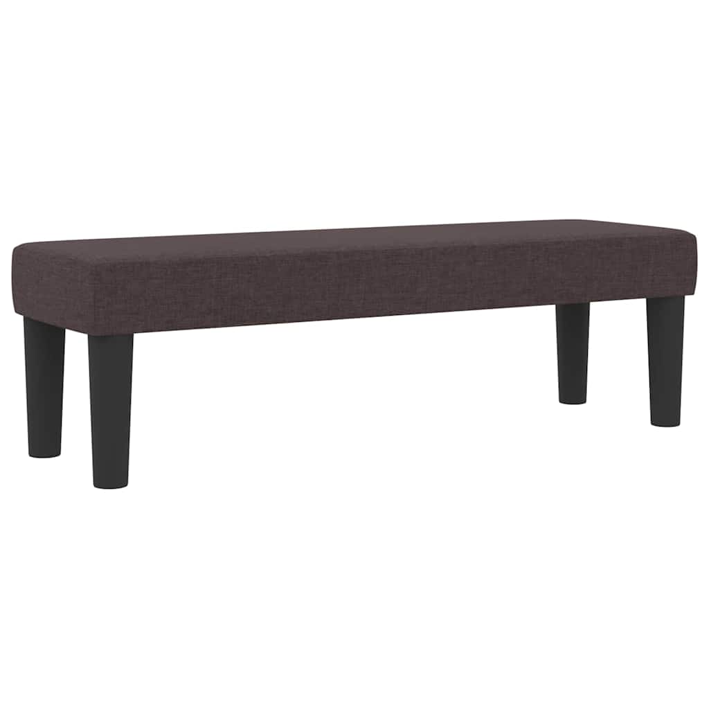 Boxspringbed met hoofdeinde Donkerbruin 140 x 190 cm Stof is nu te koop bij PeponiXL, paradijselijk wonen!
