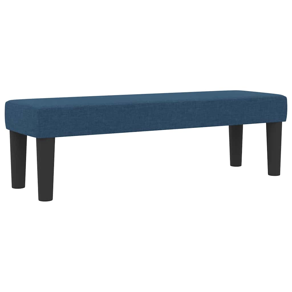 Boxspringbed met matras met hoofdeinde Blauw 140 x 200 cm Stof is nu te koop bij PeponiXL, paradijselijk wonen!