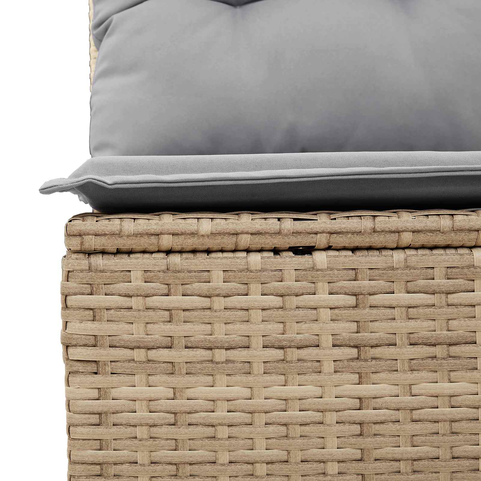 Tuinbankenset met kussen 8 pcs Beige en Licht Grijs is nu te koop bij PeponiXL, paradijselijk wonen!