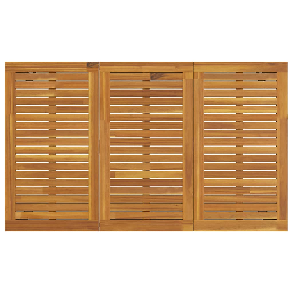 Tuin eettafelset 4 pcs Beige en Bruin poly rattan is nu te koop bij PeponiXL, paradijselijk wonen!