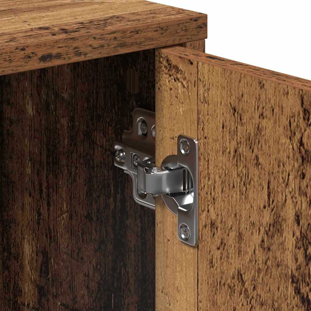 Dressoir 2 pcs Oudhout 60 x 31 x 70 cm Bewerkt hout is nu te koop bij PeponiXL, paradijselijk wonen!