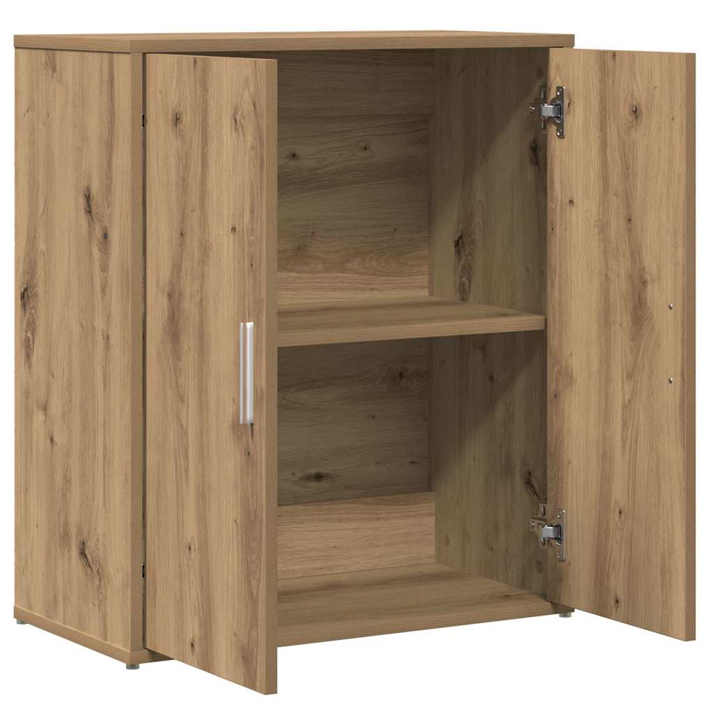Dressoir 2 pcs Artisan Eiken 60 x 31 x 70 cm Bewerkt hout is nu te koop bij PeponiXL, paradijselijk wonen!
