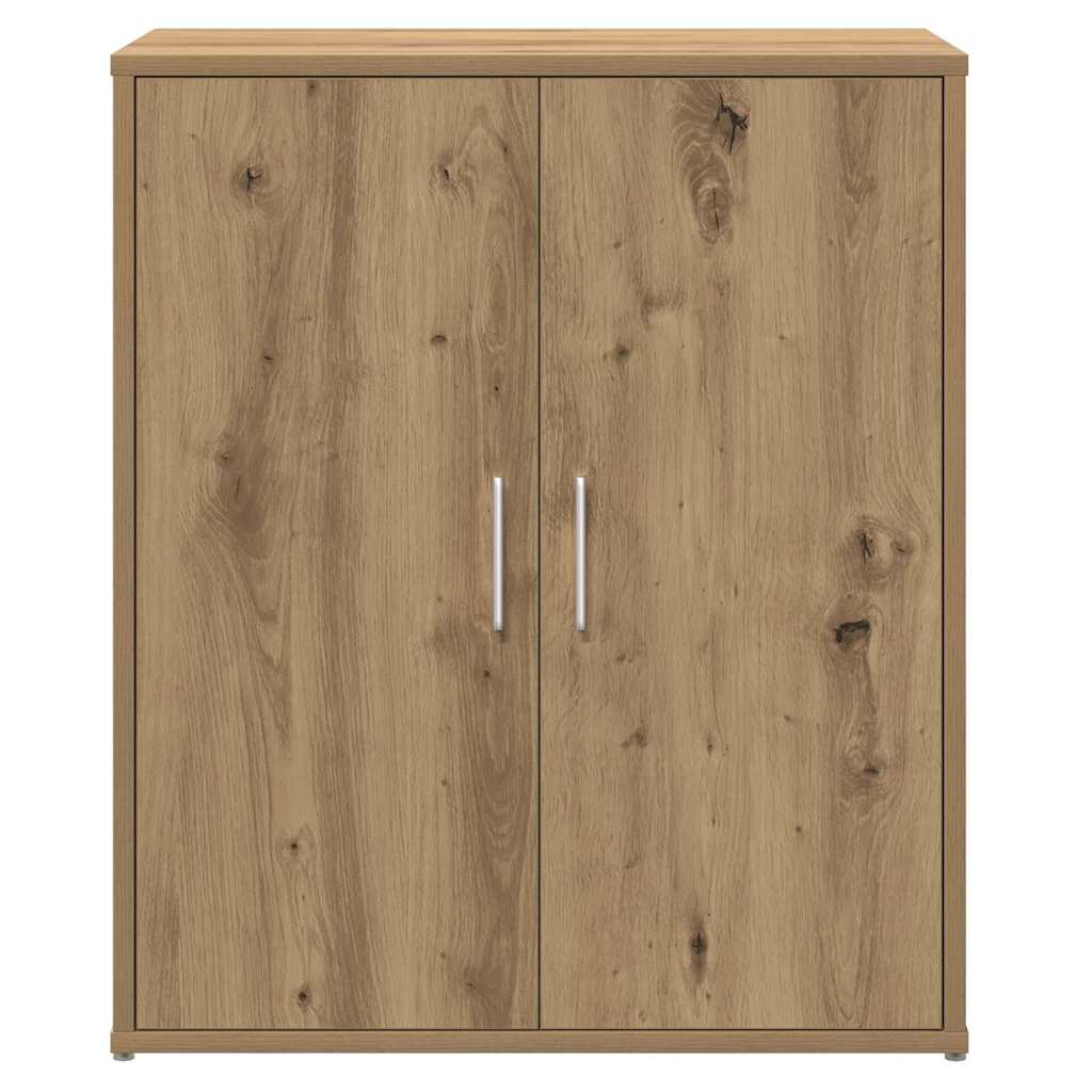 Dressoir 2 pcs Artisan Eiken 60 x 31 x 70 cm Bewerkt hout is nu te koop bij PeponiXL, paradijselijk wonen!