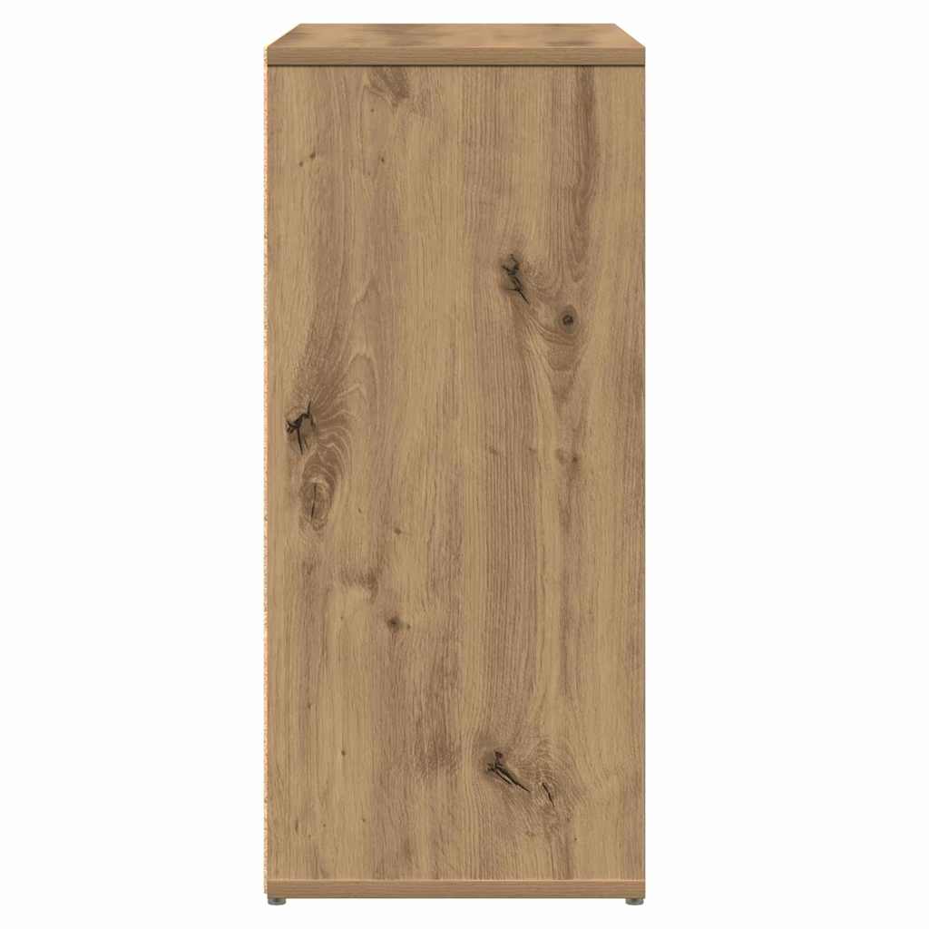 Dressoir 2 pcs Artisan Eiken 60 x 31 x 70 cm Bewerkt hout is nu te koop bij PeponiXL, paradijselijk wonen!