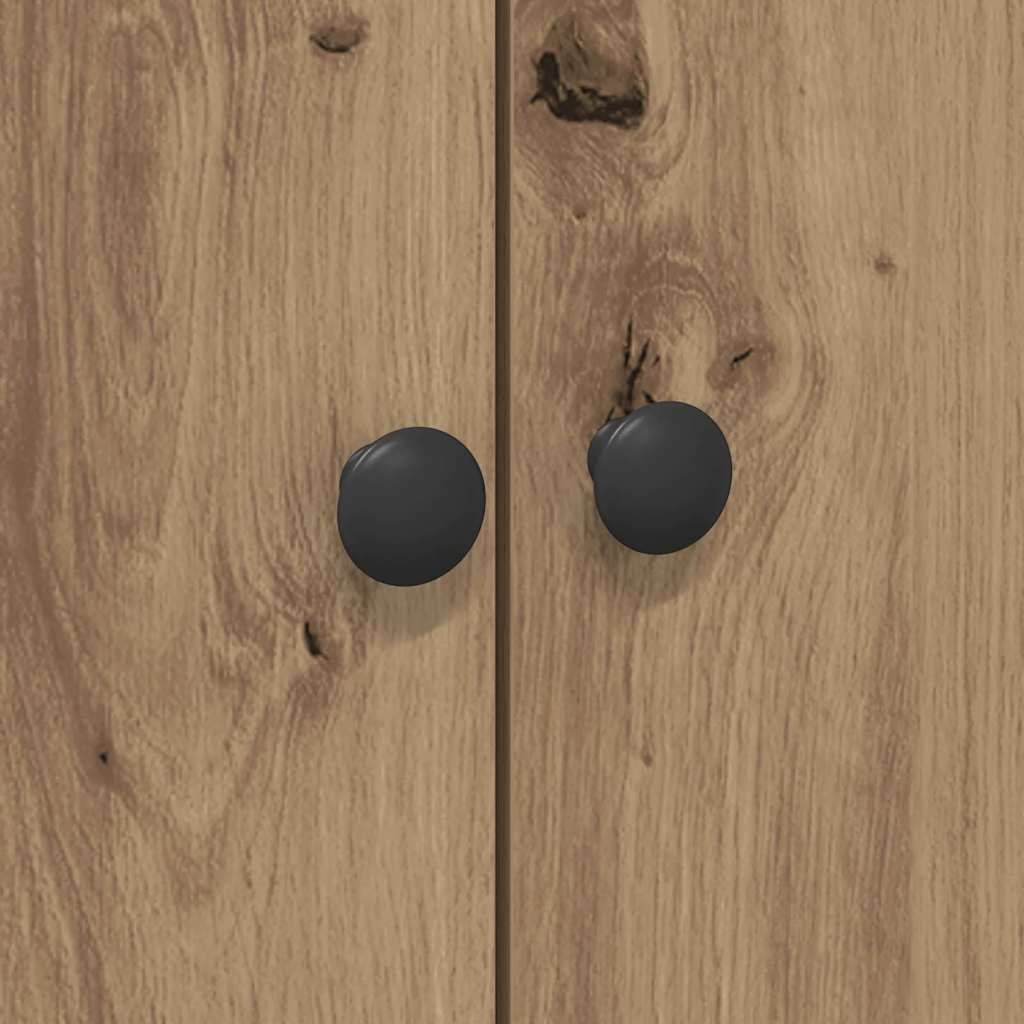 Keukenbuffet met plank 2 pcs Artisan Eiken 60 x 50 x 180 cm is nu te koop bij PeponiXL, paradijselijk wonen!