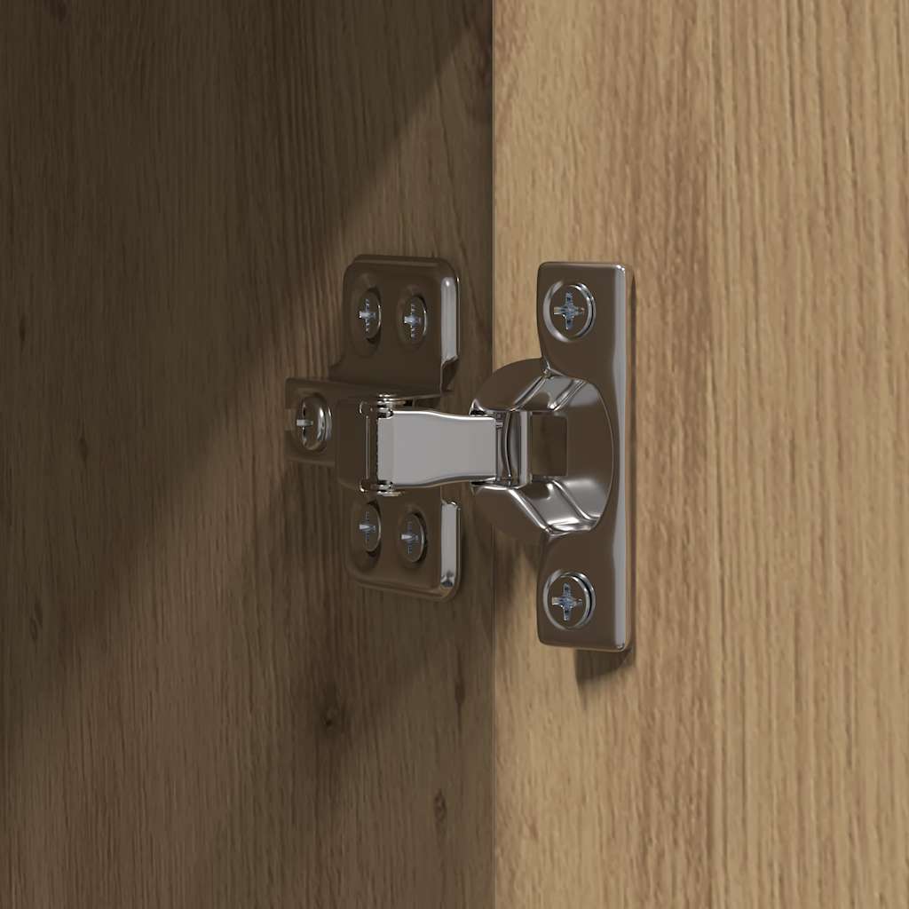 Kantoorkast Artisan Eiken 70 x 32 x 77.5 cm Bewerkt hout is nu te koop bij PeponiXL, paradijselijk wonen!