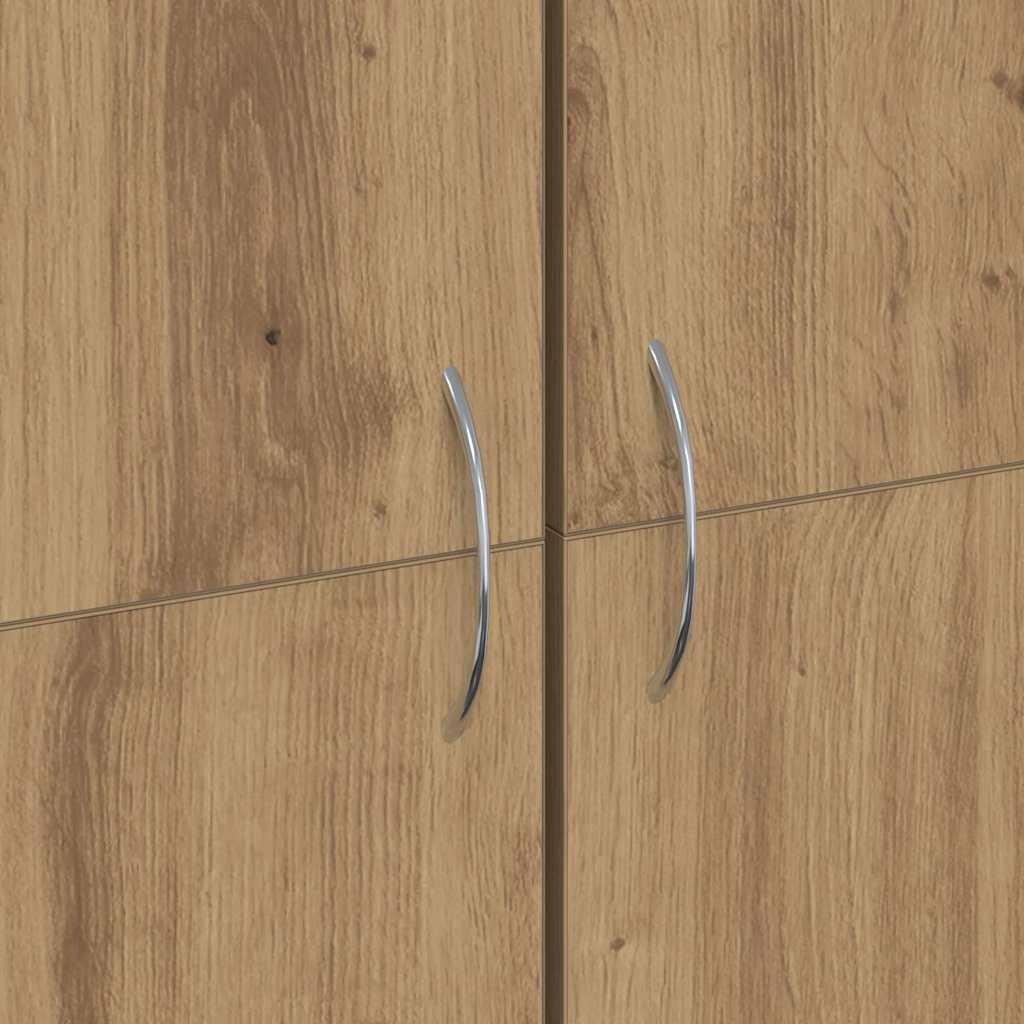 Kantoorkast Artisan Eiken 70 x 32 x 77.5 cm Bewerkt hout is nu te koop bij PeponiXL, paradijselijk wonen!